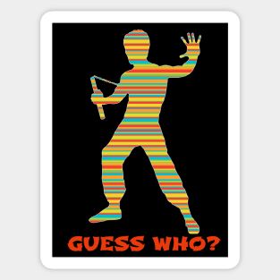 GUESS WHO? Sticker